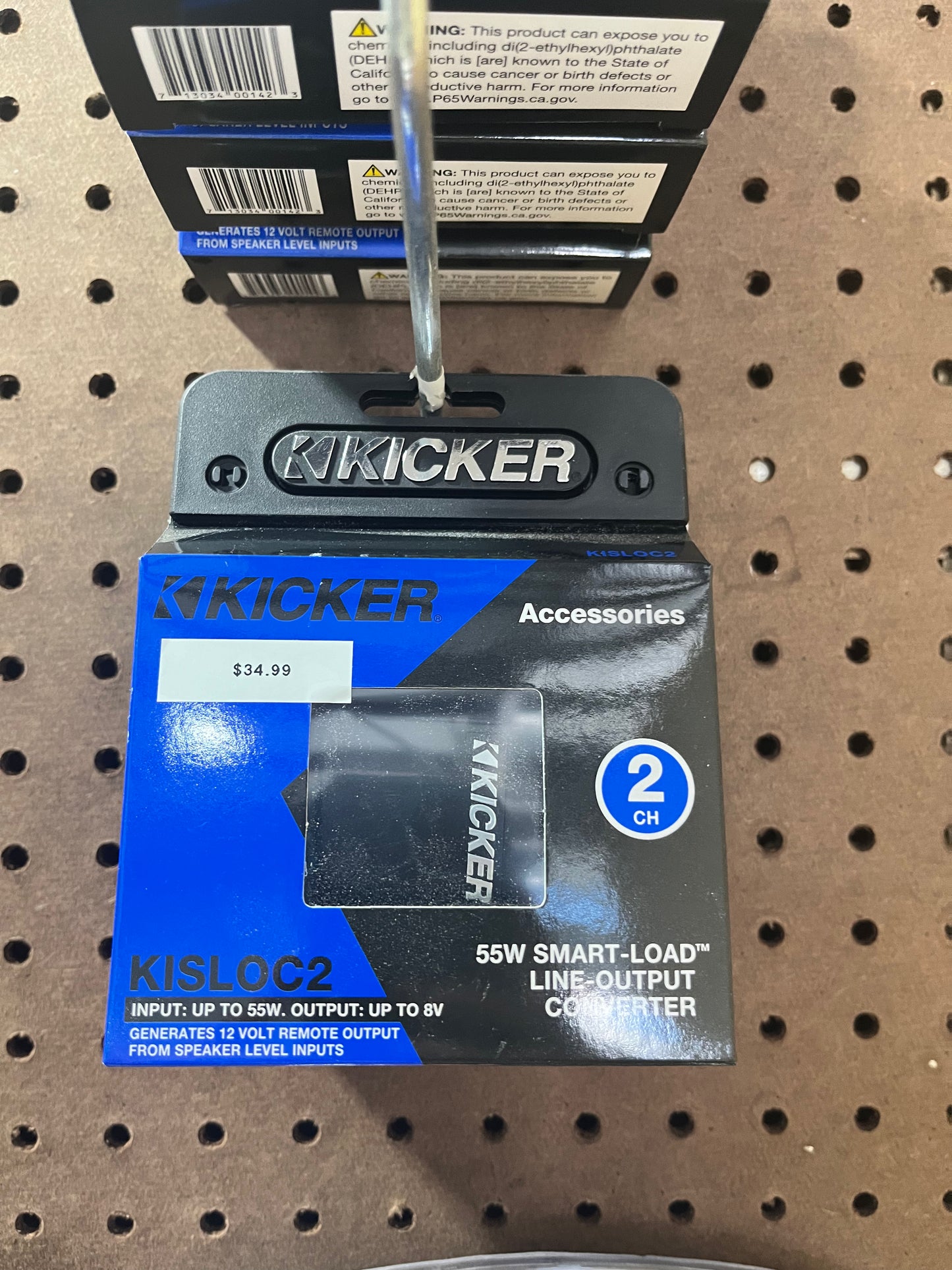 Kicker 55w line-output converter 2ch